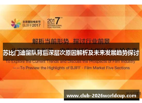 苏比门迪留队背后深层次原因解析及未来发展趋势探讨